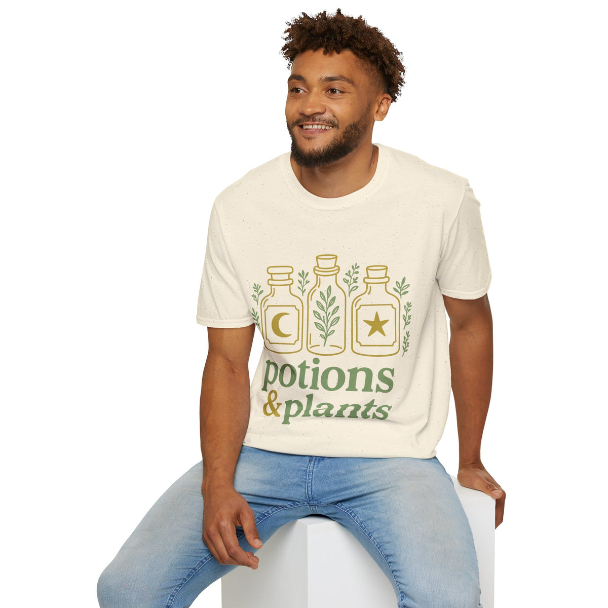 Potions & Plants T-Shirt — Botanical Apothecary Graphic Tee - Trending Now - August 2026