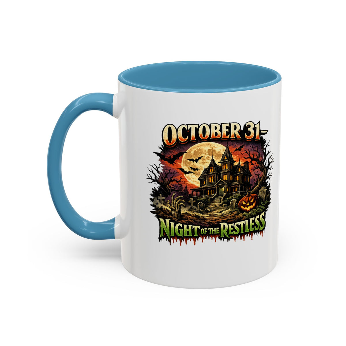 Halloween  October 31 Accent Coffee Mug