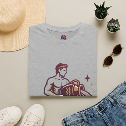 Aquarius Zodiac T-Shirt — Water Bearer Astrology Tee