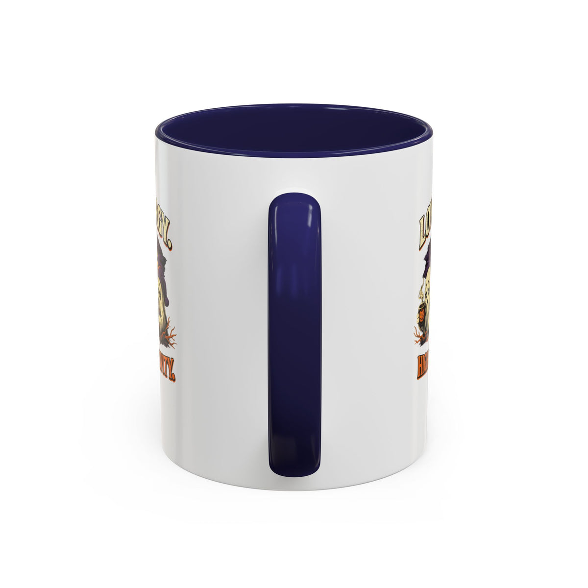 Halloween  Low Energy High Spirit  Accent Coffee Mug