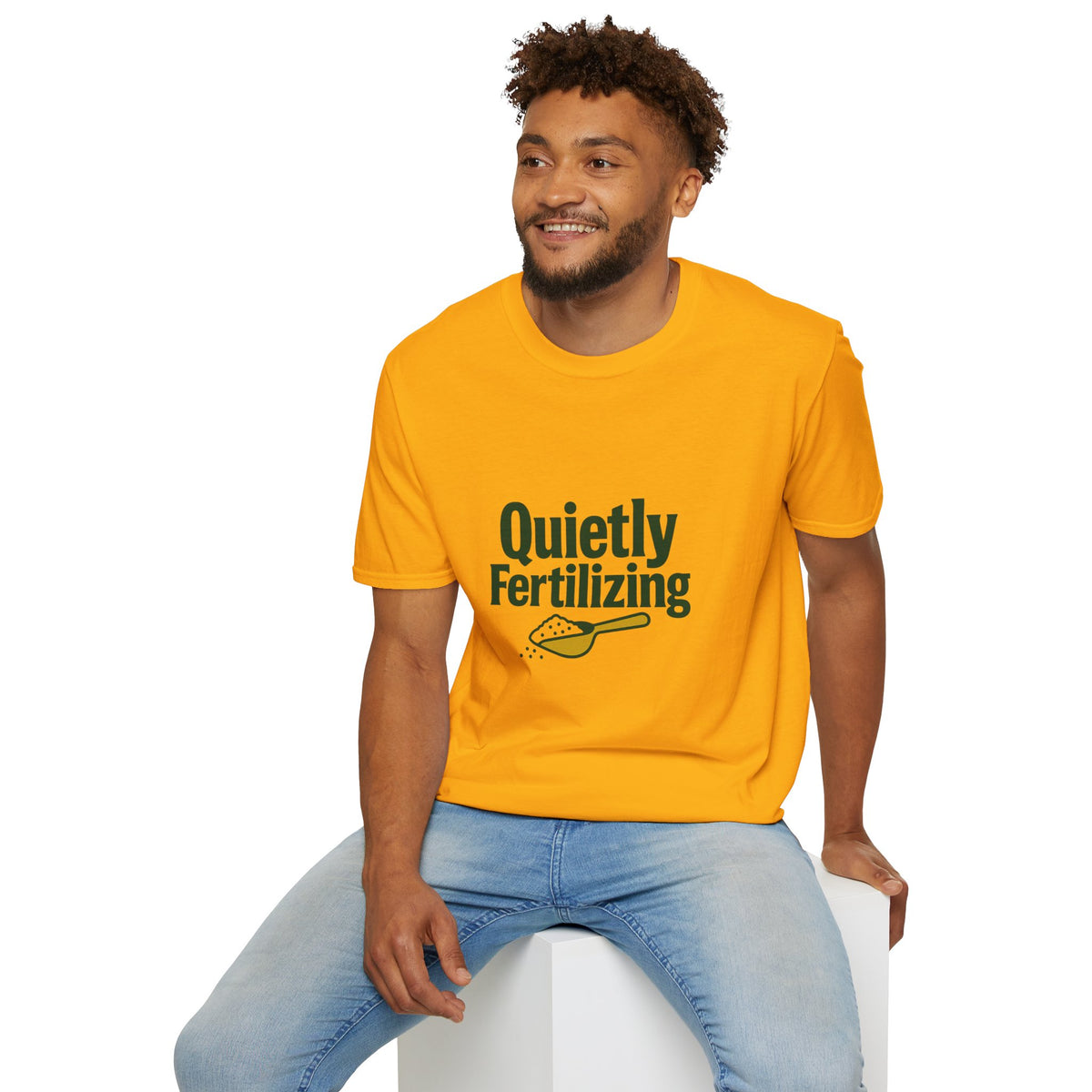 T-Shirt — "Quietly Fertilizing" Gardener Tee - Trending Now - August 2026