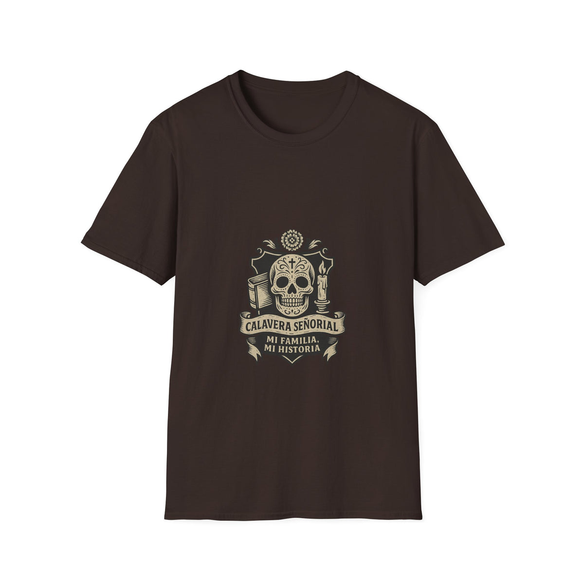 Skull & Laurel Graphic T‑Shirt — Calavera Señior Emblem - Trending Now - October 2026