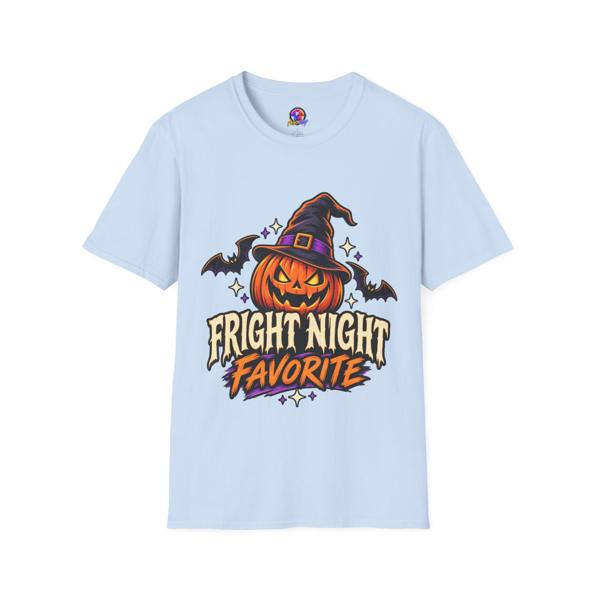Halloween Pumpkin Tee — "Fright Night Favorite" Graphic T-Shirt