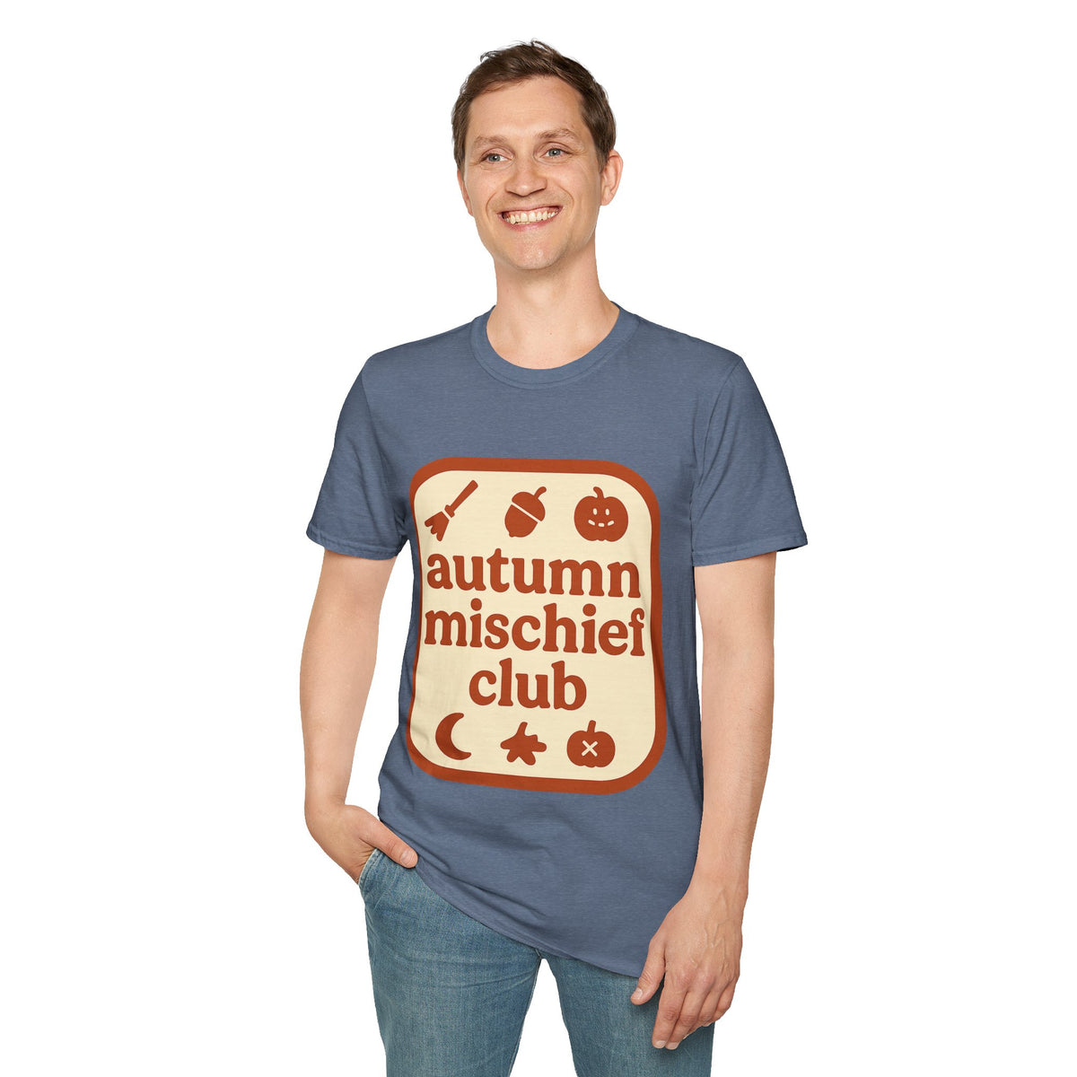 Autumn Mischief Club T-Shirt — Cozy Fall Graphic Tee - Trending Now - August 2026