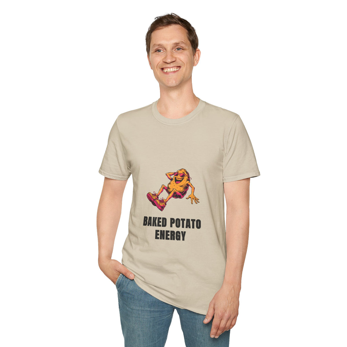 Baked Potato Energy T-Shirt — Funny Potato Graphic Tee - Trending Now - August 2026