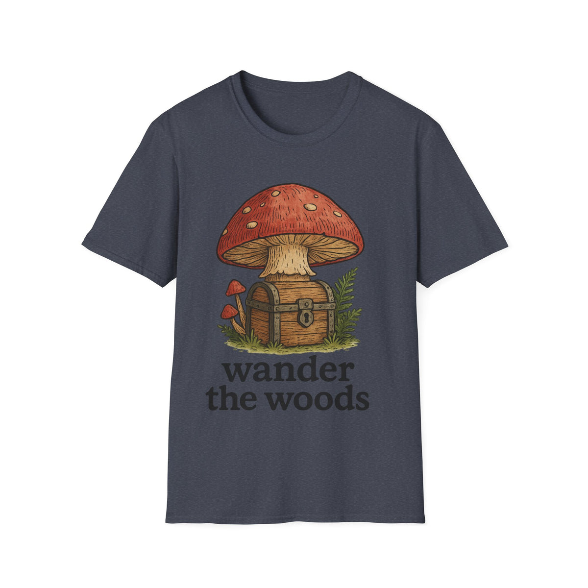 Mushroom Fairy Door T-Shirt — Whimsical Red Toadstool Graphic Tee - Trending Now - September 2026