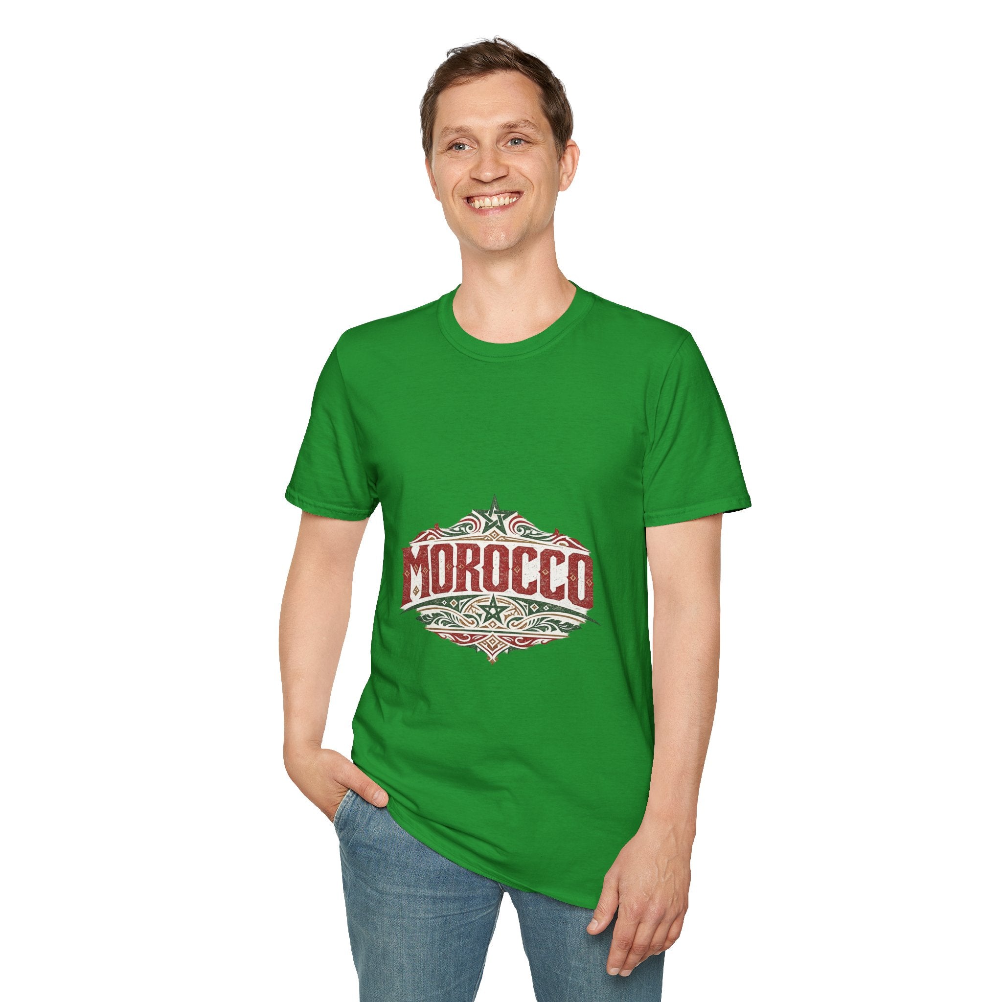 Morocco Vintage Graphic T-Shirt — Retro Travel Tee