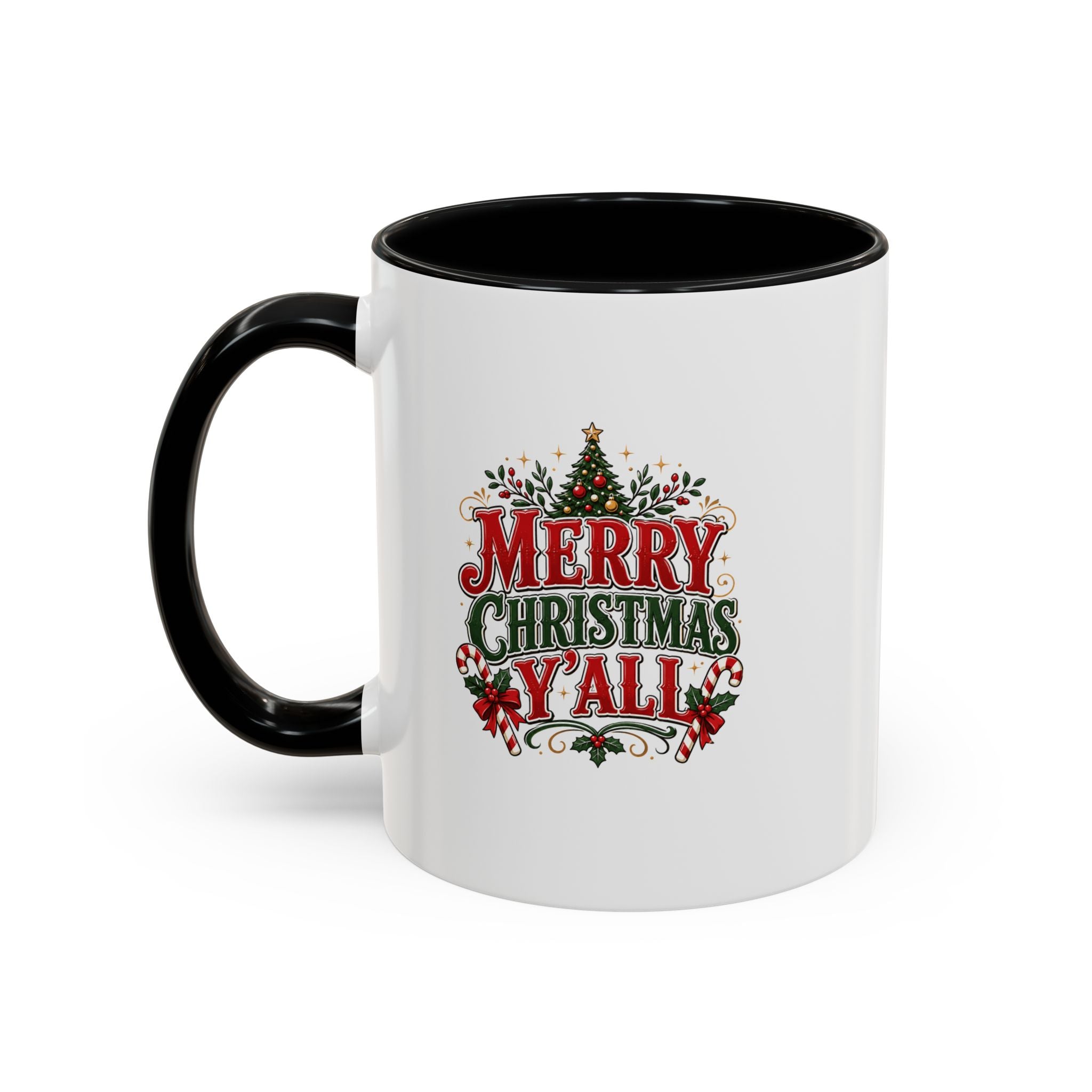 Accent Coffee Mug Merry Christmas