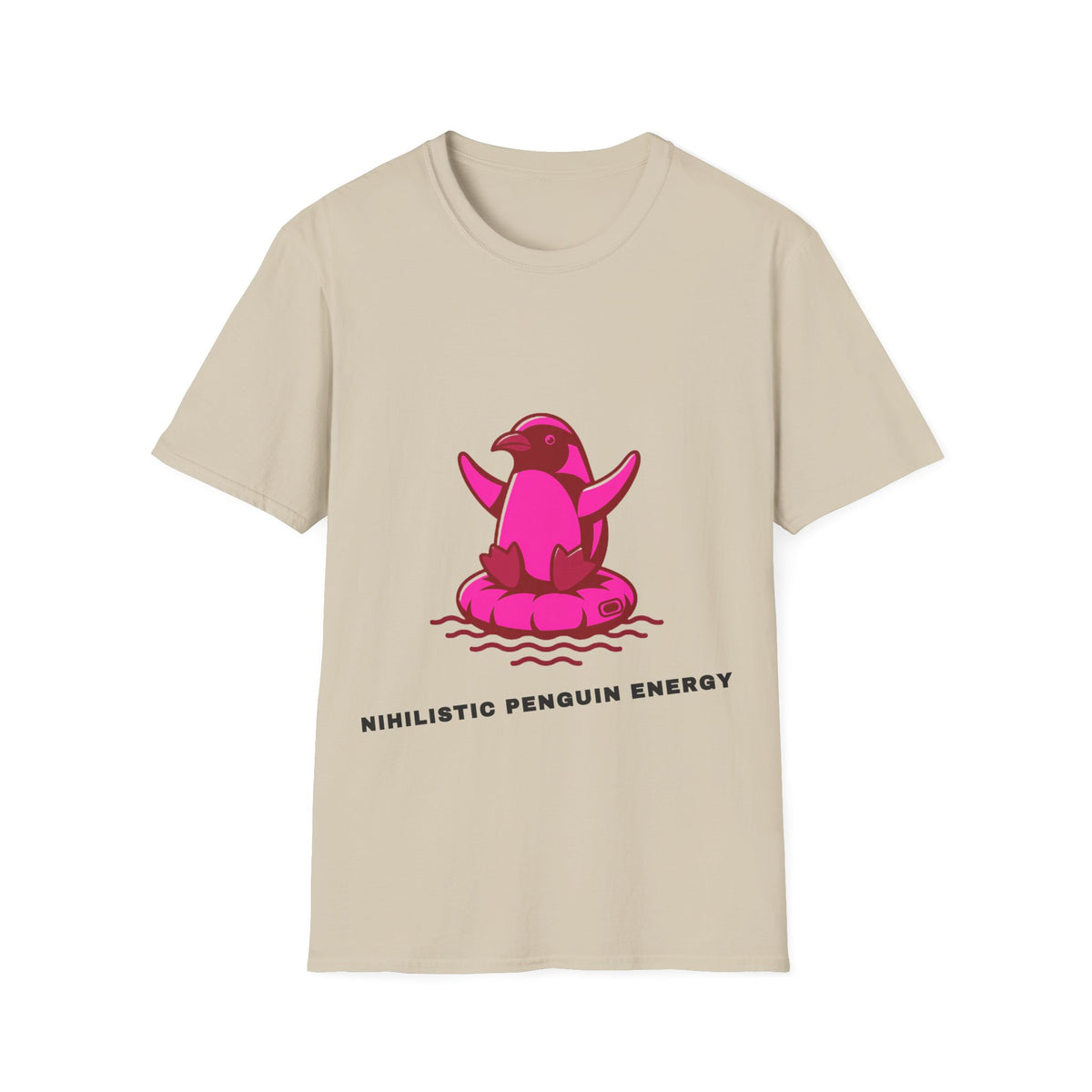 Penguin Energy T‑Shirt — Cute Pink Penguin Graphic Tee - Trending Now - September 2026