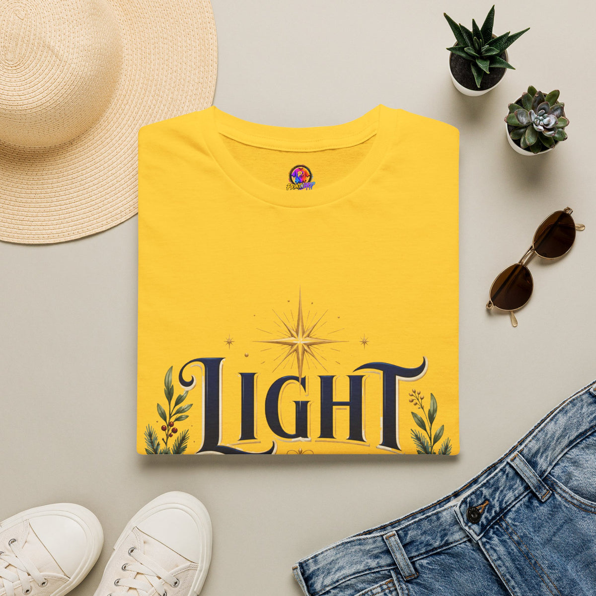 Light of the Season T-Shirt — Christmas Star Holiday Tee