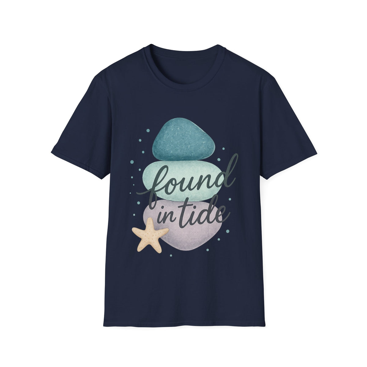 Found My Balance Beach Zen T-Shirt — Stacked Stones & Starfish Relaxation Tee - Trending Now - September 2026
