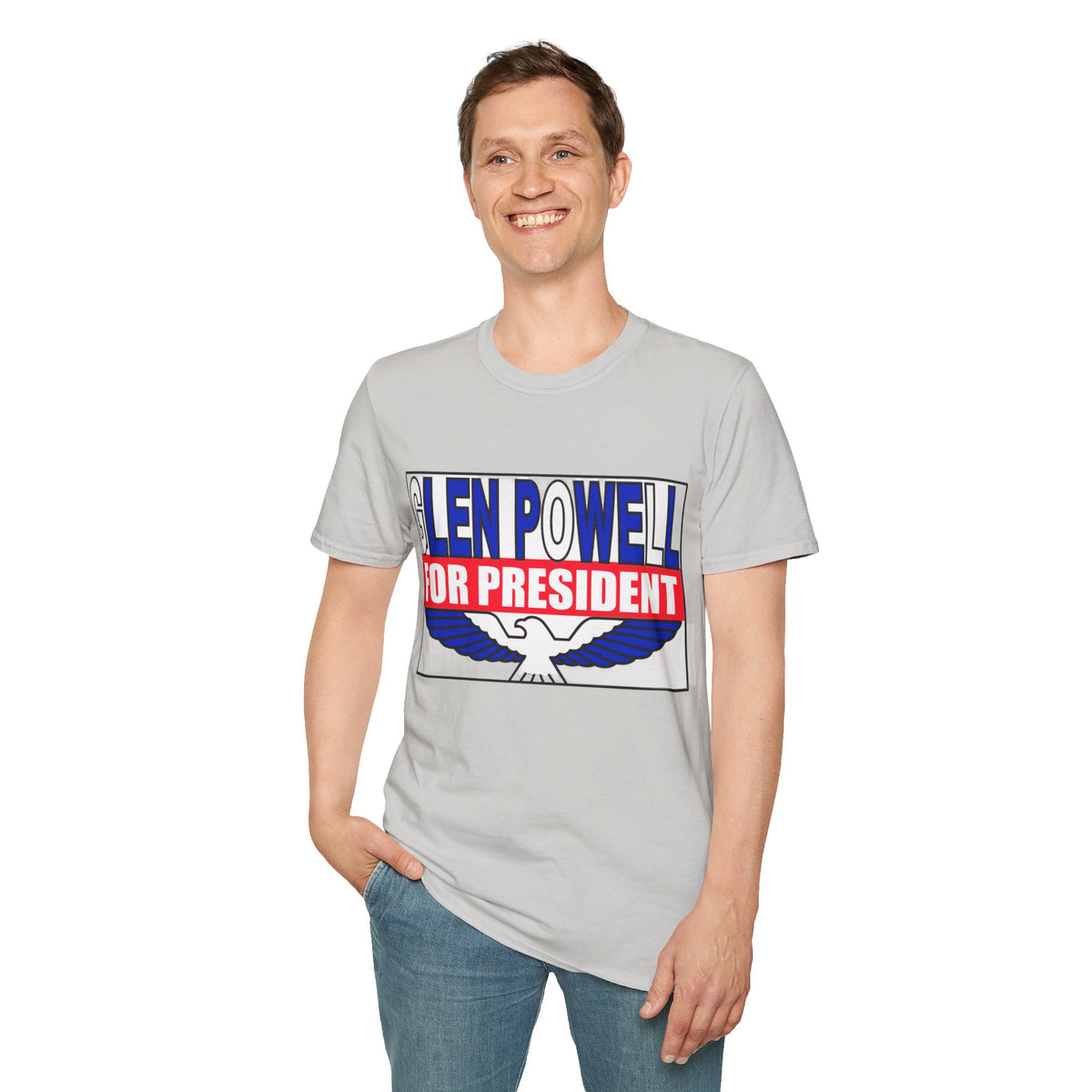 T-Shirt — Glen Powell For President Graphic Tee - Trending Now - August 2026