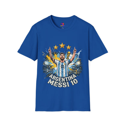 Argentina Messi Soccer T‑Shirt — World Cup Champion Fan Tee