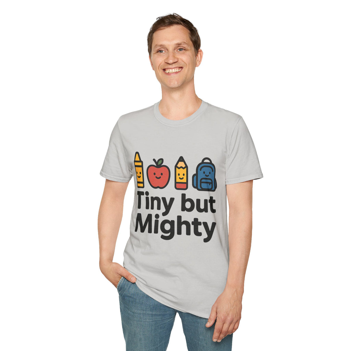 Cute School Supplies Graphic T‑Shirt — Pencil Apple Crayon Backpack Design - Trending Now - August 2026