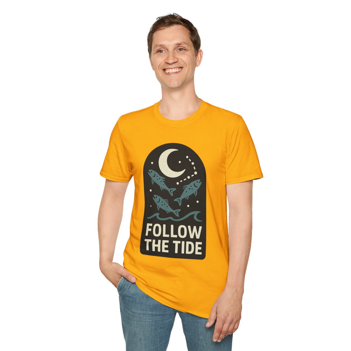Follow the Tide Moon Graphic T-Shirt - Trending Now - September 2026