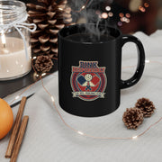Funny Dink Responsibly Pickleball Club Black Mug —