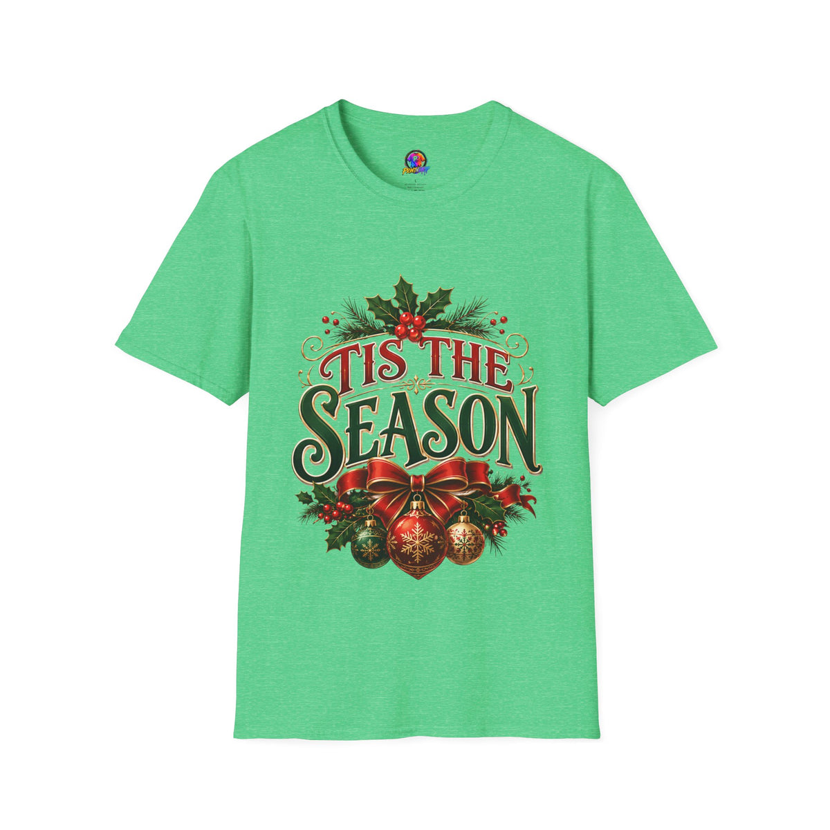 T-Shirt — 'Tis The Season' Christmas Holiday Graphic Tee