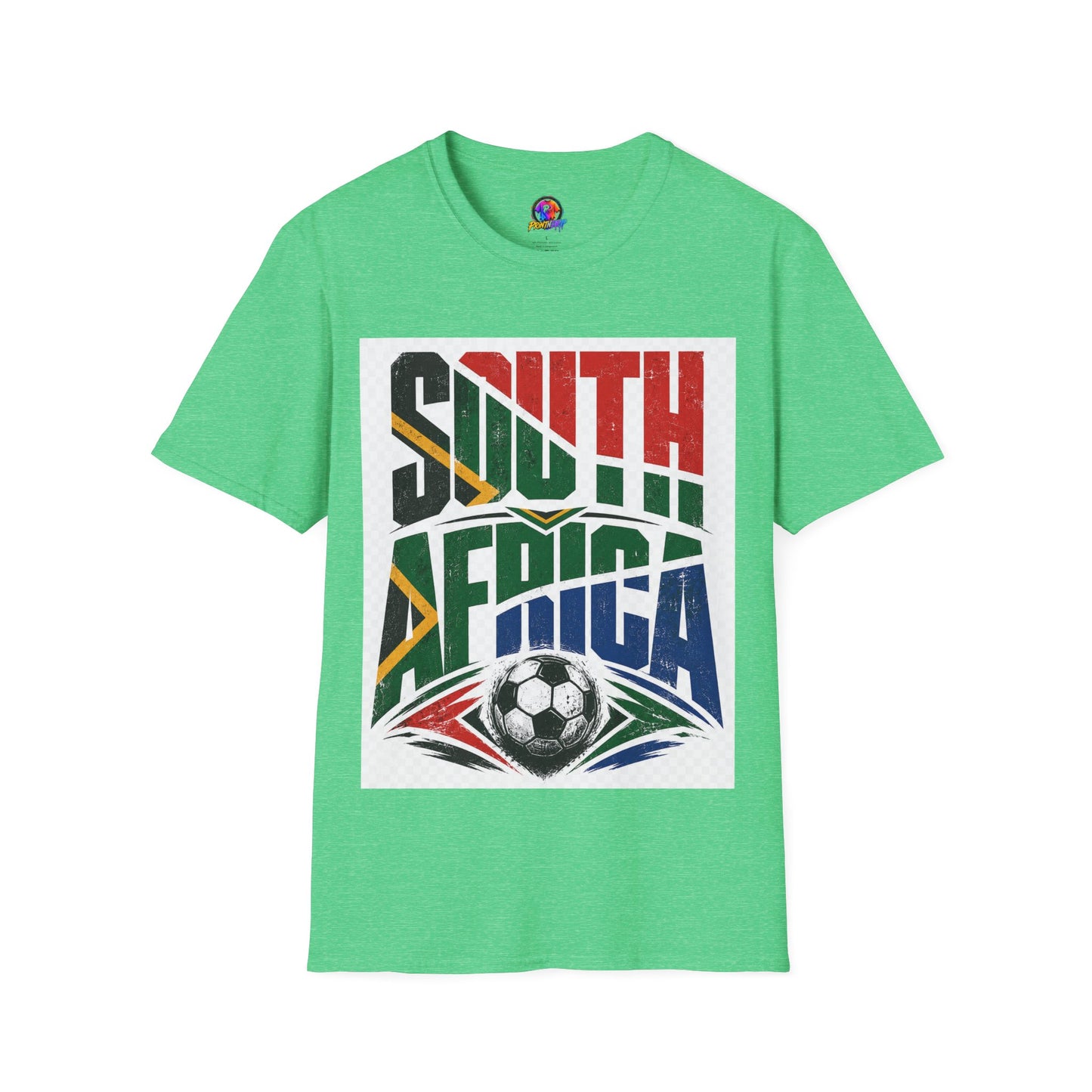 South Africa Soccer T-Shirt — Vintage Flag Football Fan Tee