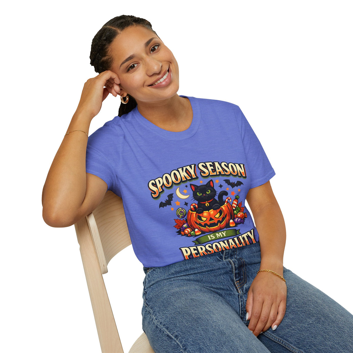 Halloween Spooky Season Unisex Softstyle T-Shirt