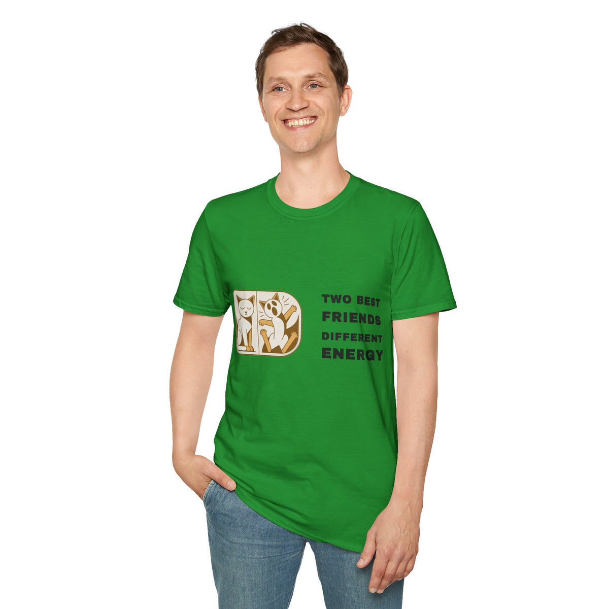 Cat and Dog T-Shirt — "Two Best Friends, Different Energy" Cute Pet Graphic Tee - Trending Now - September 2026