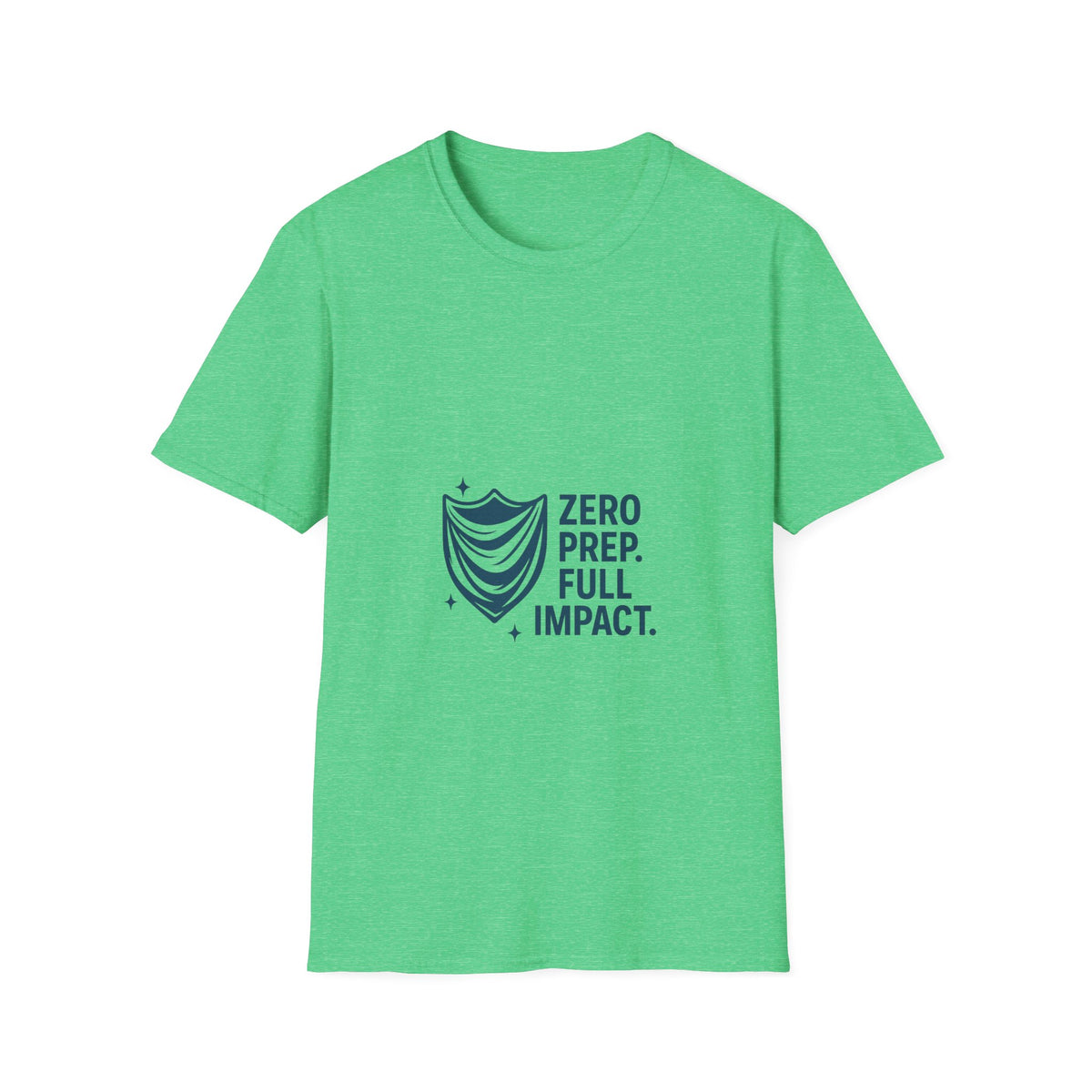 Zero Prep Full Impact Motivational Workout Graphic Tee - Trending Now - October 2026