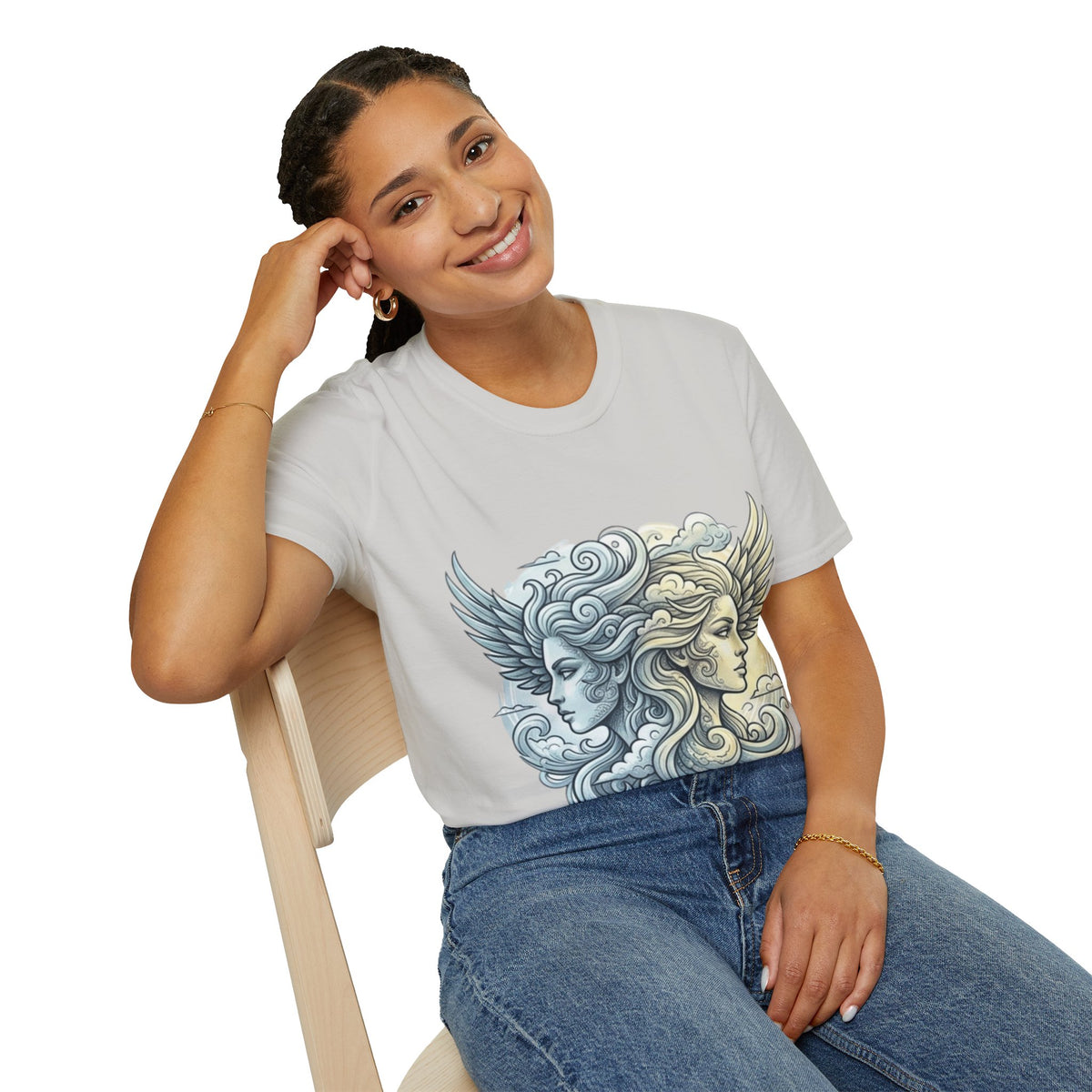 Gemini Zodiac Unisex Softstyle T-Shirt