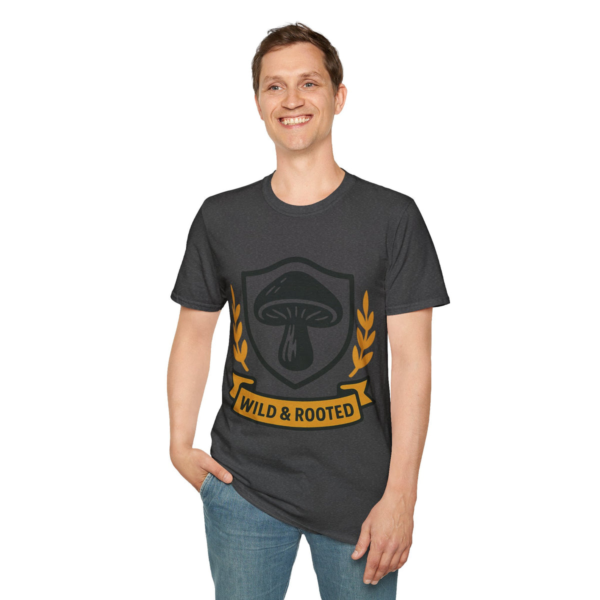 Crest Logo T-Shirt — Subtle Laurel Emblem Tee - Trending Now - September 2026