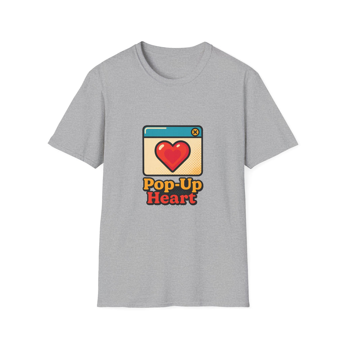 Pop-Up Heart T-Shirt — Cute Retro Heart Graphic Tee - Trending Now - October 2026