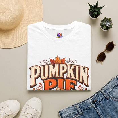 Pumpkin Pie Season T-Shirt — Autumn Thanksgiving Dessert Lover Tee