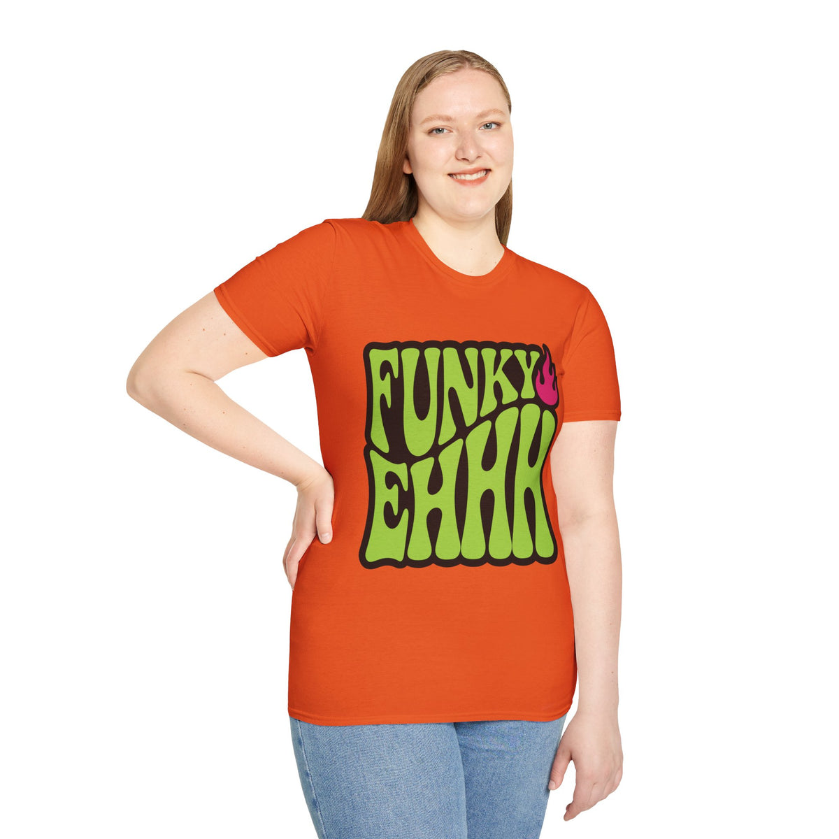 Funky Chili T-Shirt — Retro Psychedelic Green Flame Graphic Tee - Trending Now - August 2026