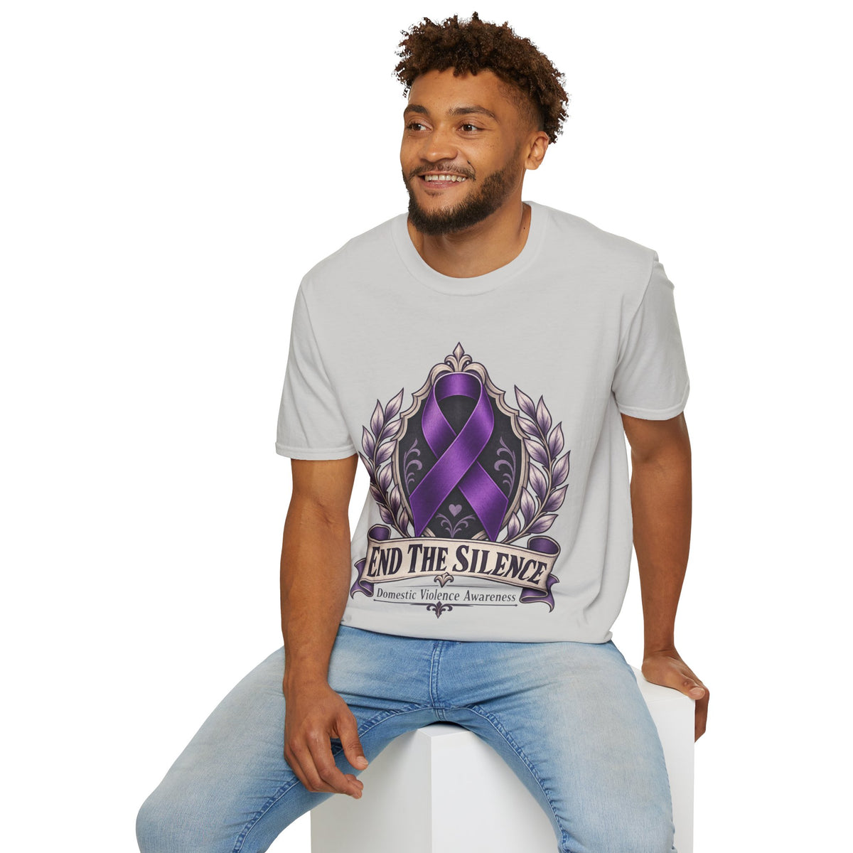 Find The Silence Domestic Violence Awareness T-Shirt