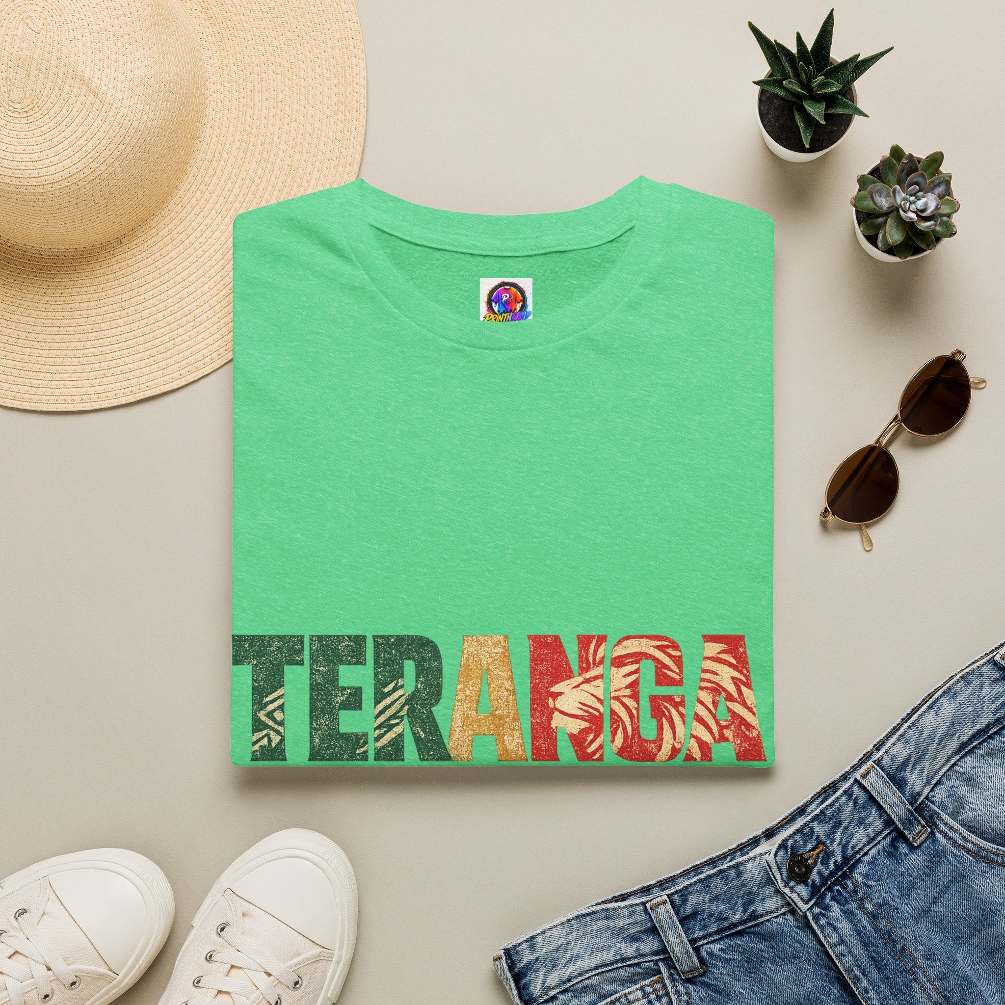 Senegal Teranga Pride T-Shirt — Senegalese Culture Floral Graphic Tee