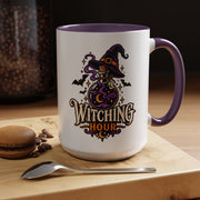 Witching Hour Coffee Mug — Halloween Witch Potion Accent Mug (11/15oz)