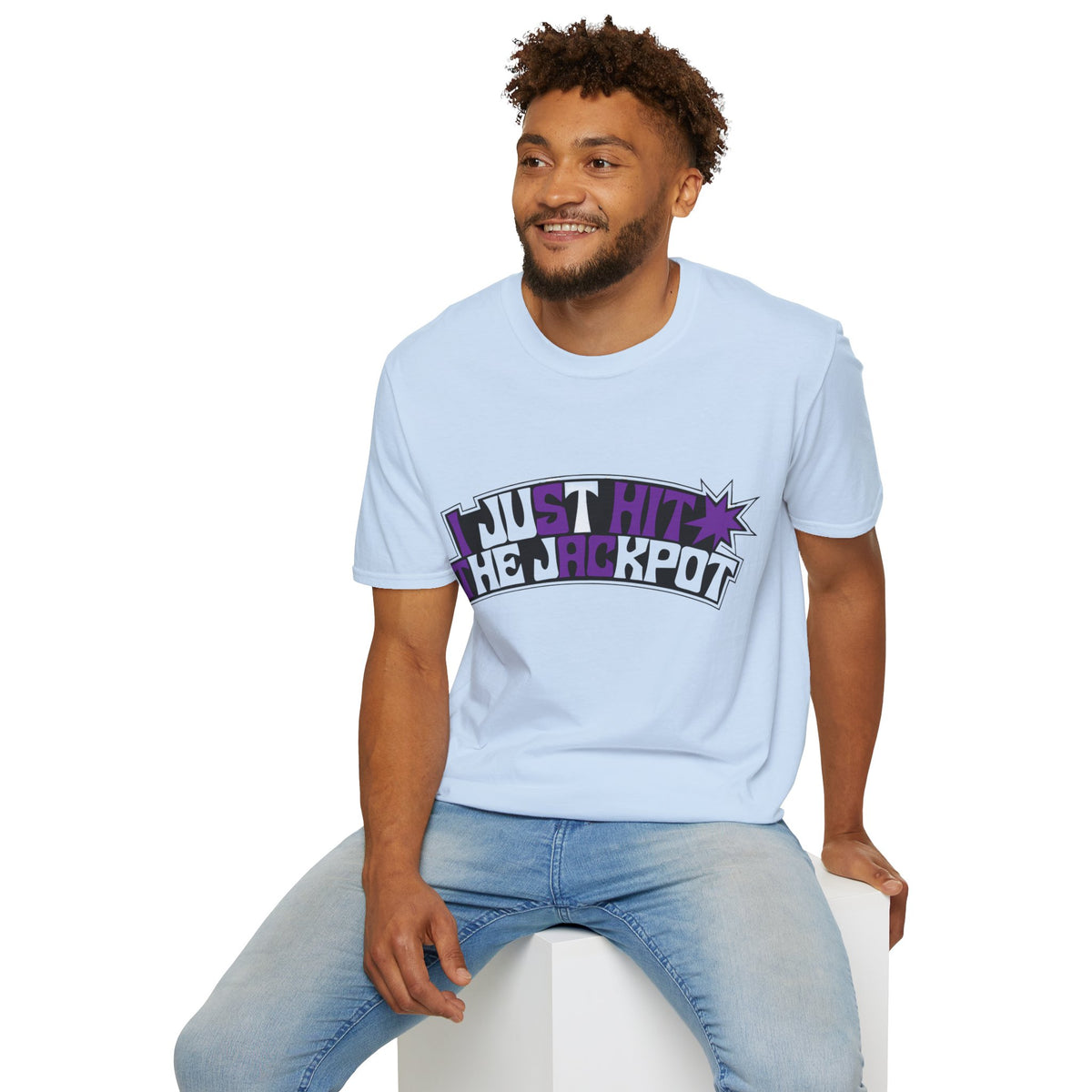 Just Hit the Jackpot T-Shirt — Retro Casino Graphic Tee - Trending Now - August 2026