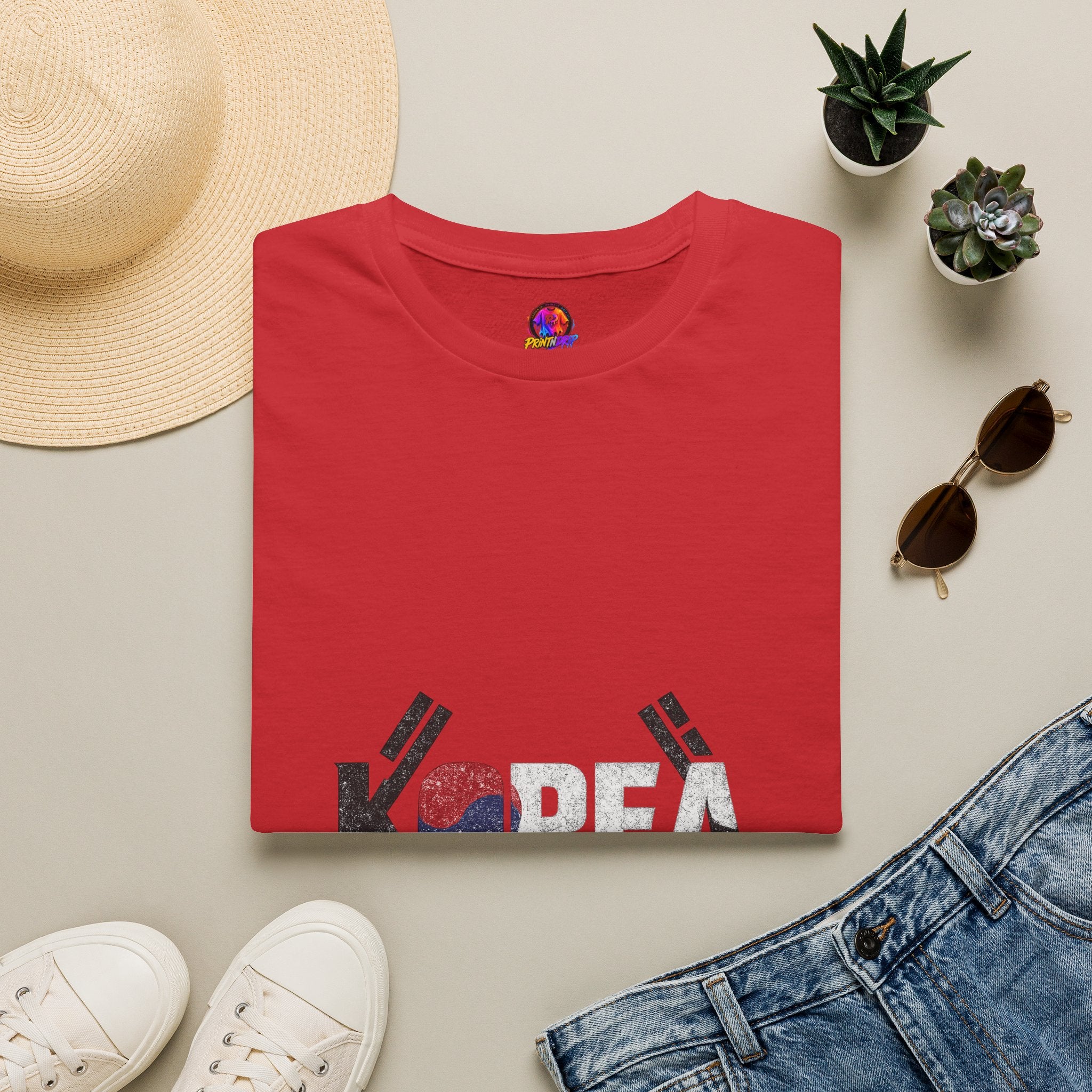 Korea Flag Graphic T-Shirt — Korean Pride Tee