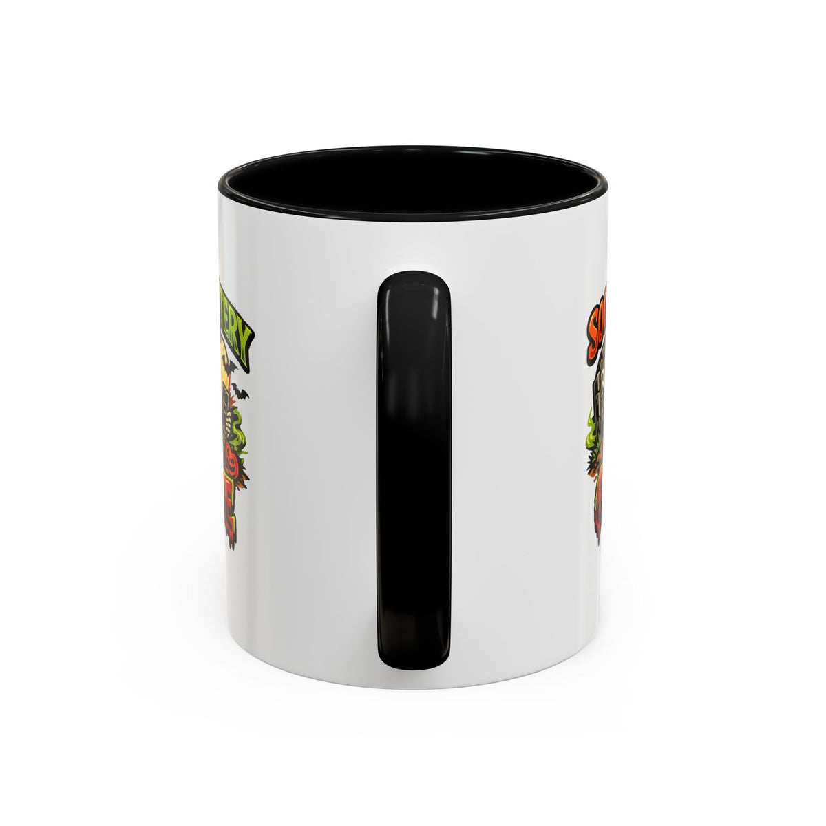 Halloween  Social Battery Is Low Accent Coffee Mug