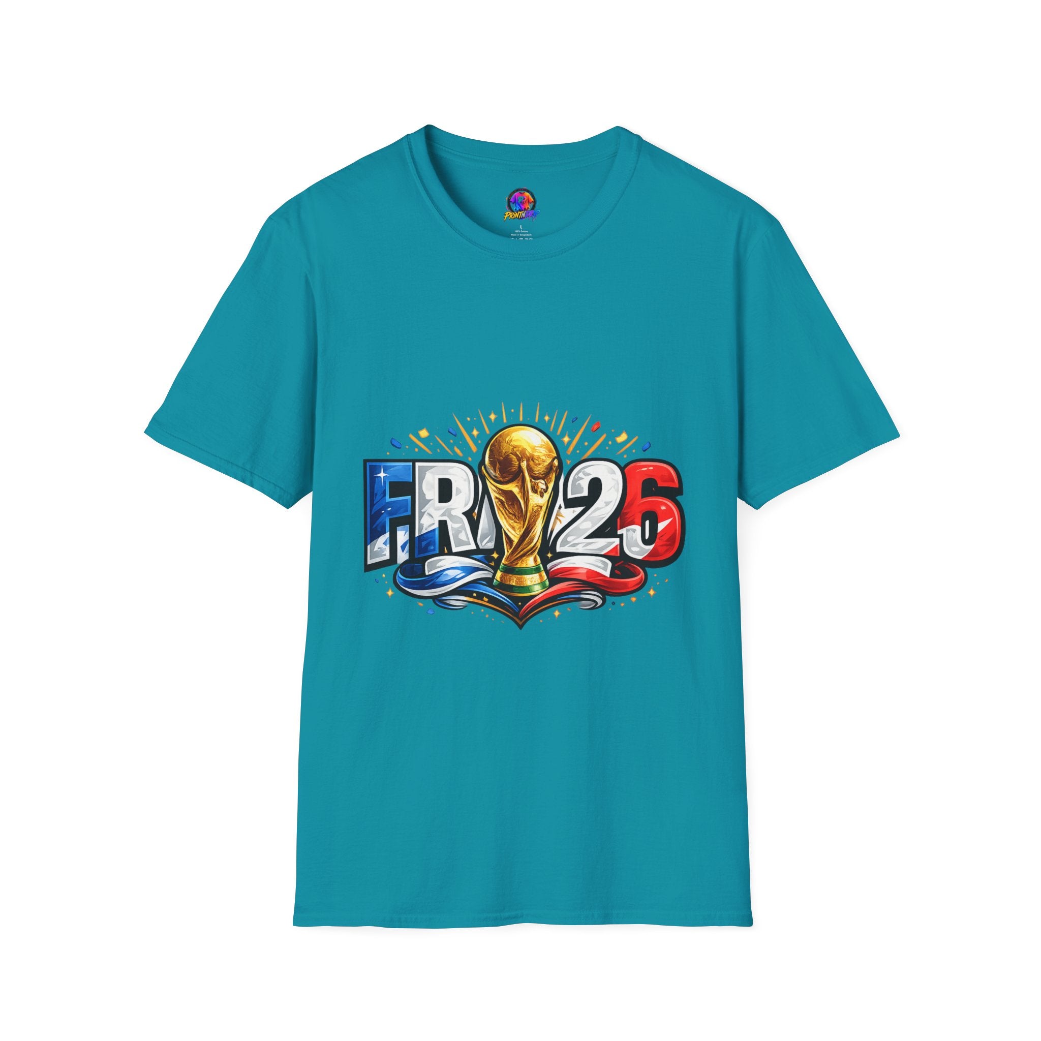 France World Cup Trophy 26 T-Shirt — Soccer Championship Fan Tee