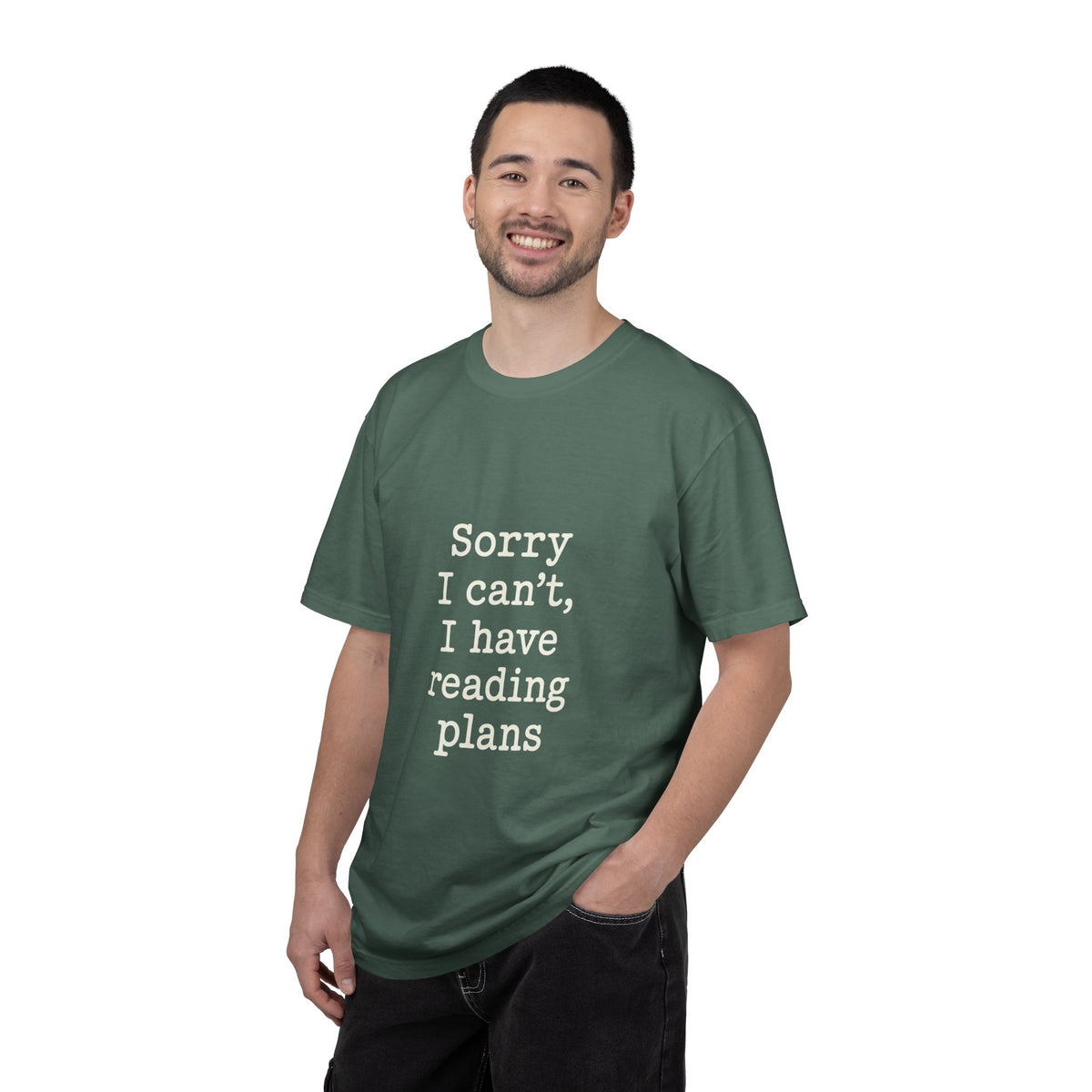 Reading Plans T-Shirt — "Sorry I Can't, I Have Reading Plans" Book Lover Tee - Trending Now - October 2026