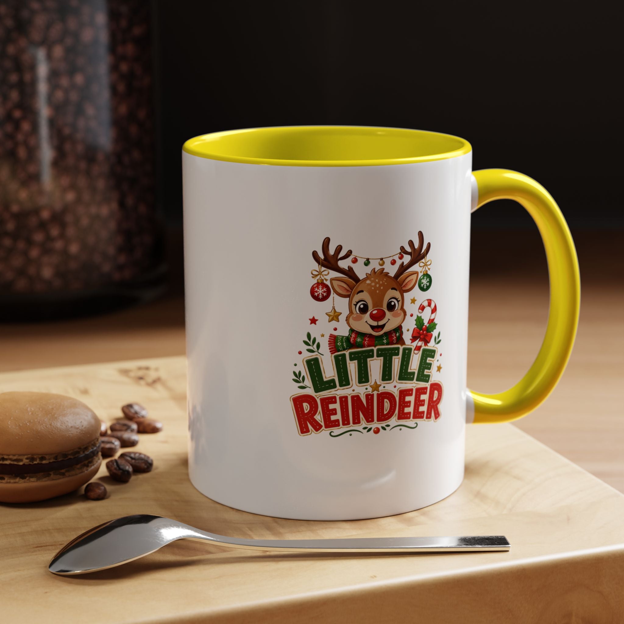 Accent Coffee Mug Little Reindeer
