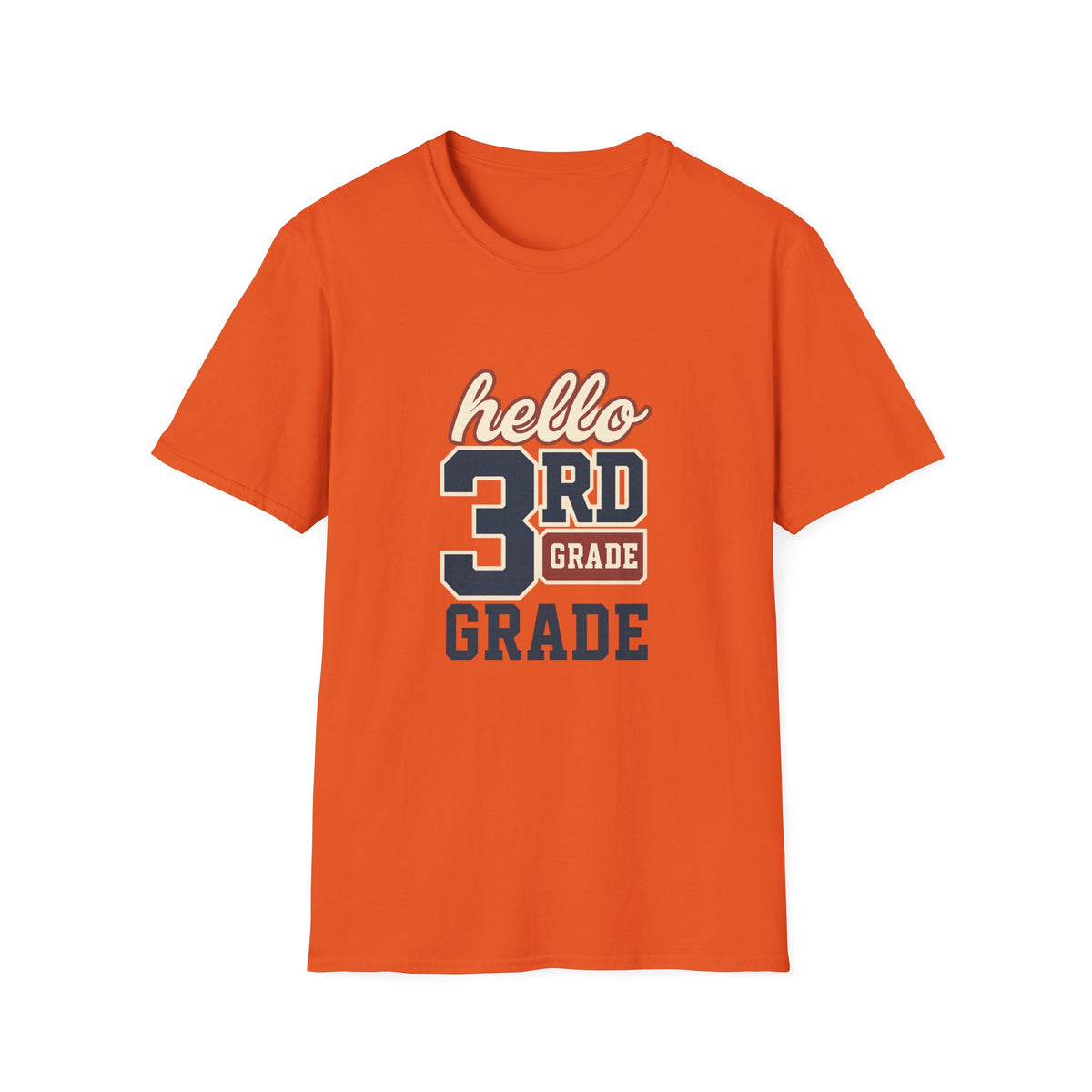 Hello 3rd Grade Shirt — Back to School Kids' T-Shirt - Trending Now - August 2026