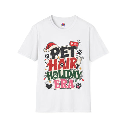 Pet Hair Holiday Tee — Funny Christmas Shirt for Pet Lovers