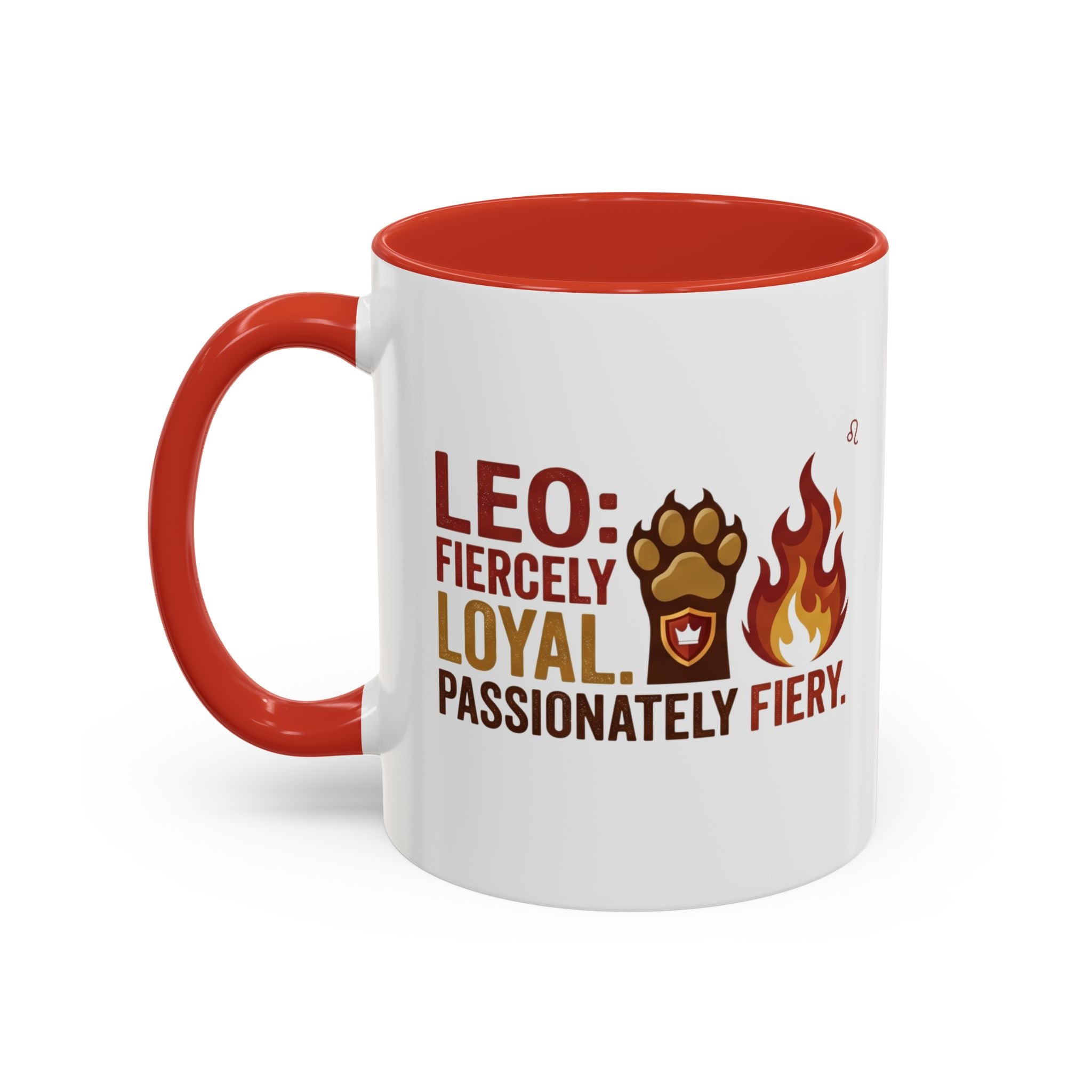 Leo Zodiac Coffee Mug – Fiercely Loyal, Passionately Fiery Accent Mug
