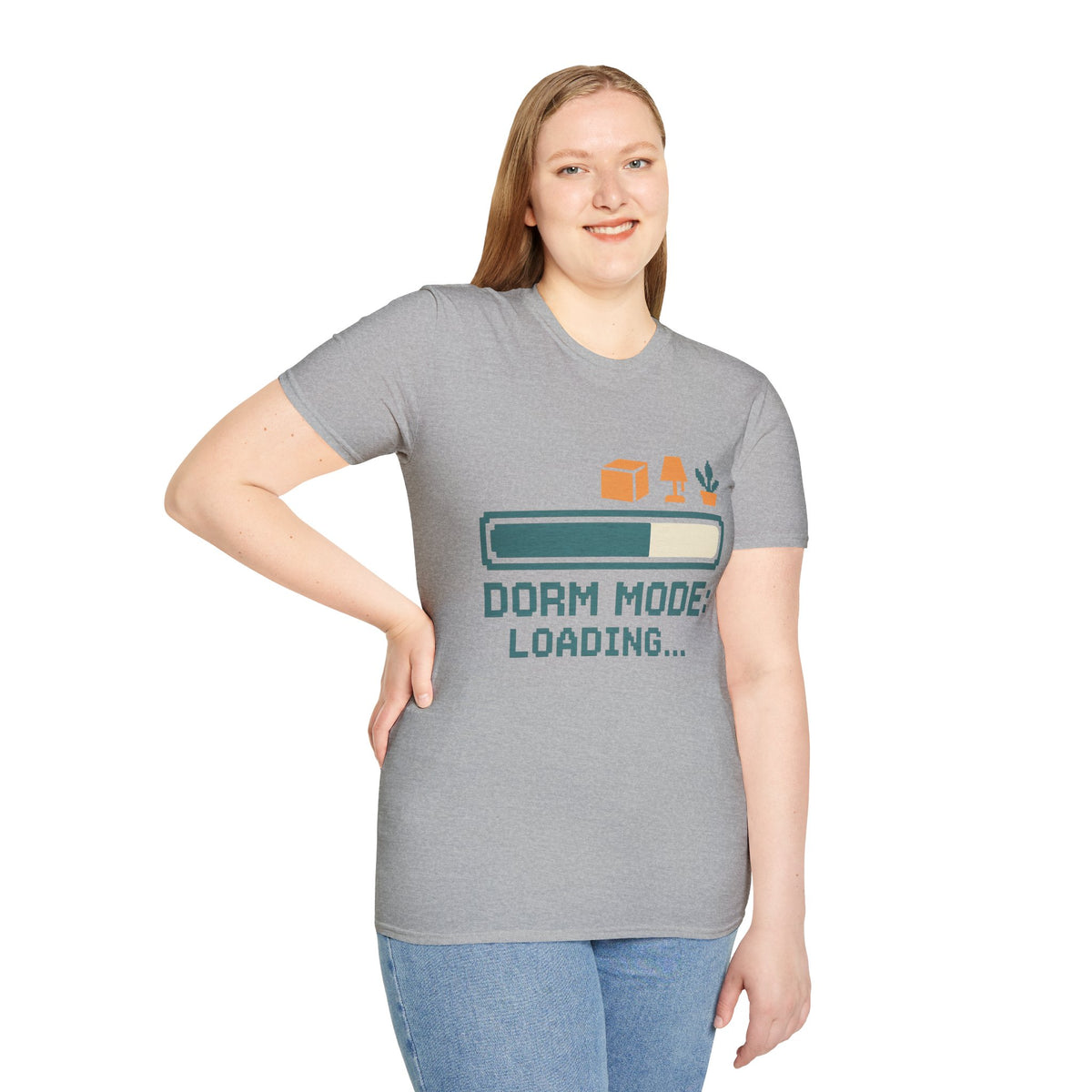 Dorm Mode Loading T‑Shirt — Funny Moving/College Moving Tee - Trending Now - August 2026