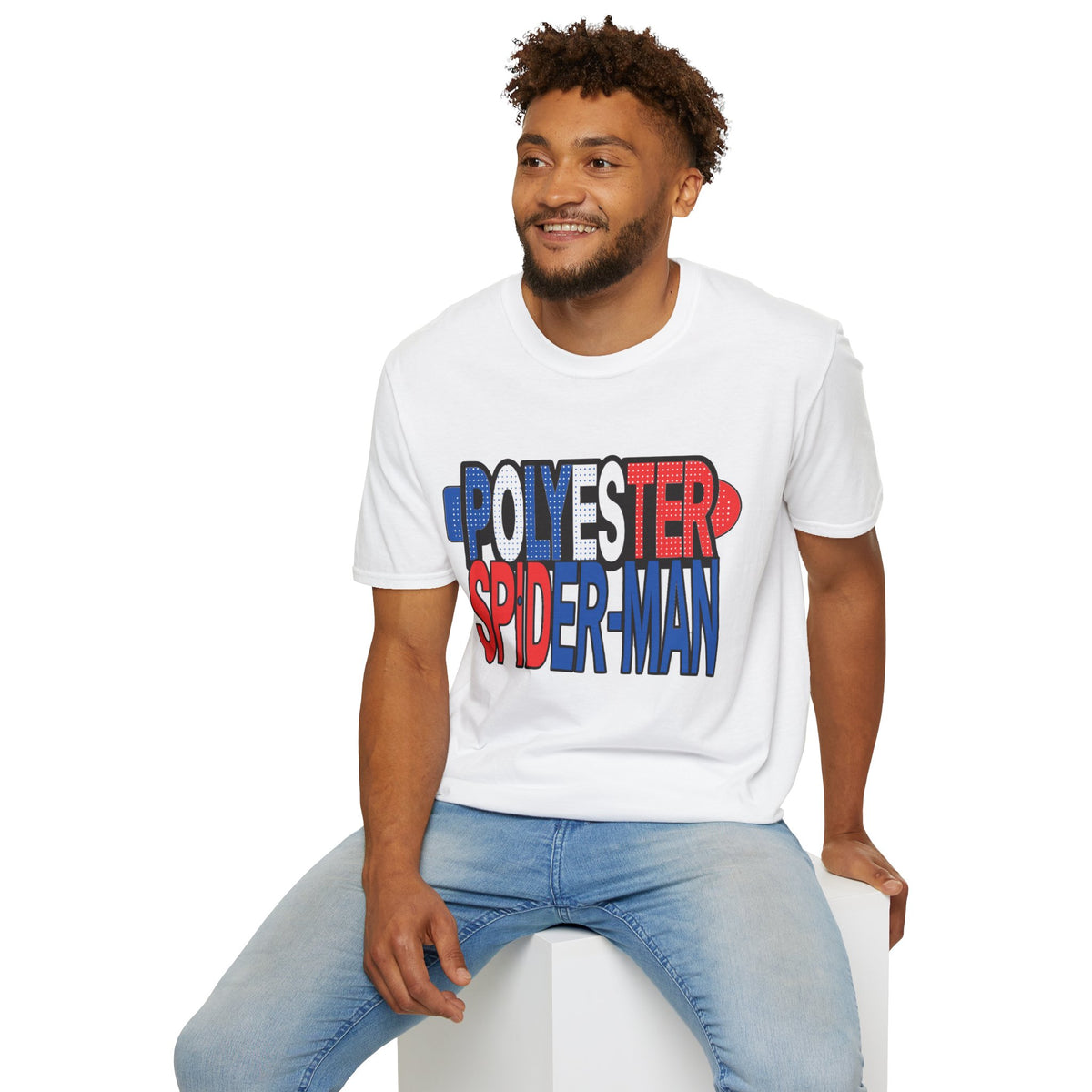 Polyester Spider-Man T-Shirt — Retro Comic Logo Tee - Trending Now - August 2026