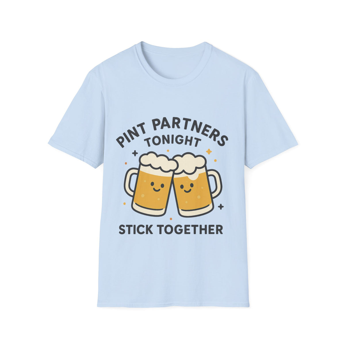 Pint Partners Stick Together Cute Best Friends Graphic Tee, Funny Brewery Friendship T-Shirt - Trending Now - September 2026