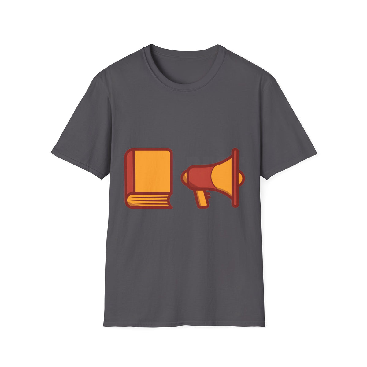 Book & Megaphone T-Shirt — Literary Advocate Tee - Trending Now - September 2026