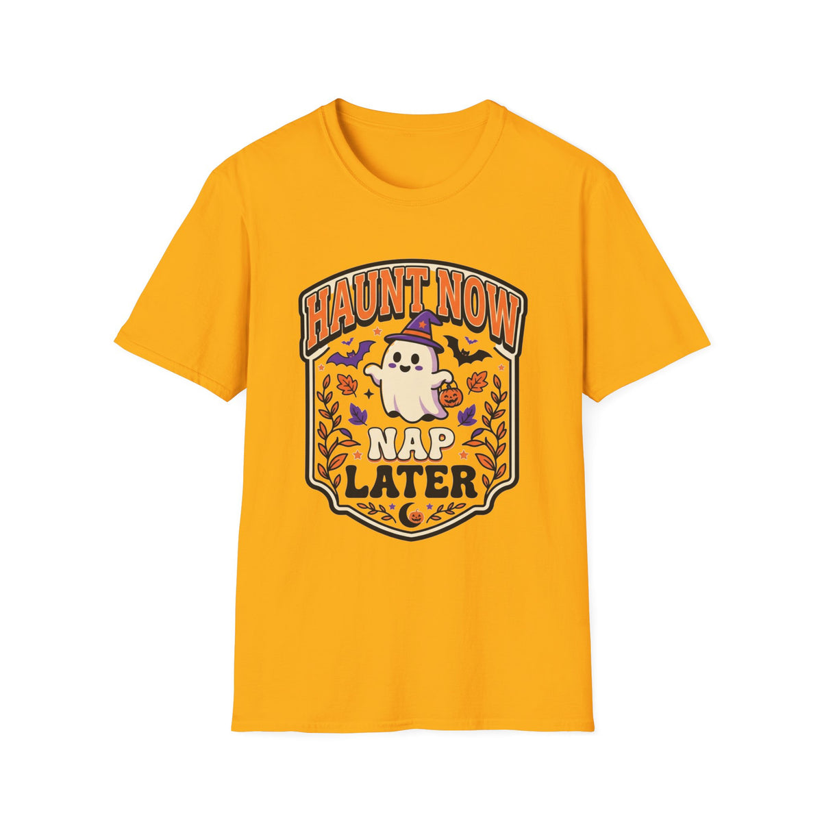 Haunt Now Nap T-Shirt – Cute Halloween Ghost Graphic Tee - Trending Now - August 2026
