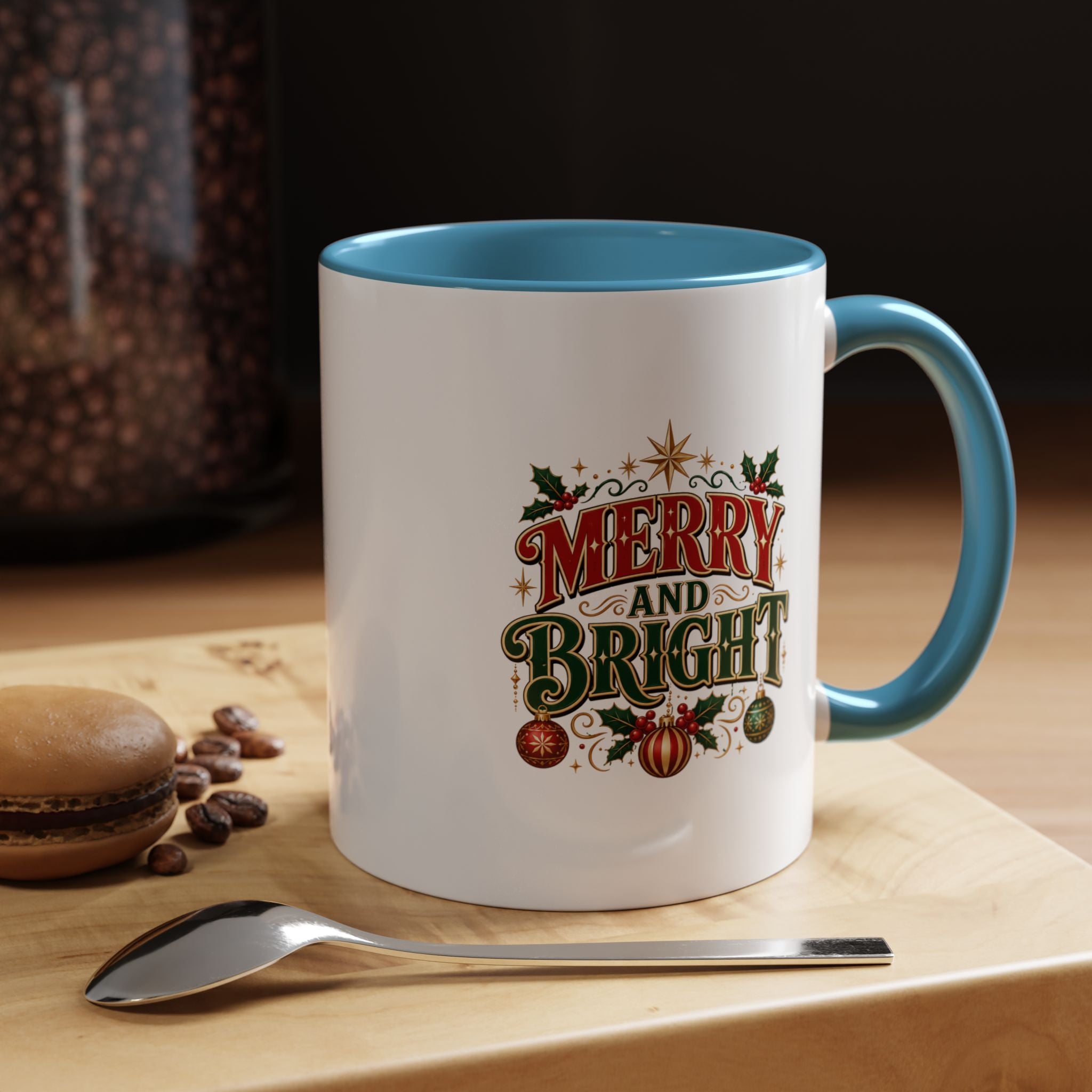 Accent Coffee Mug Merry Bright