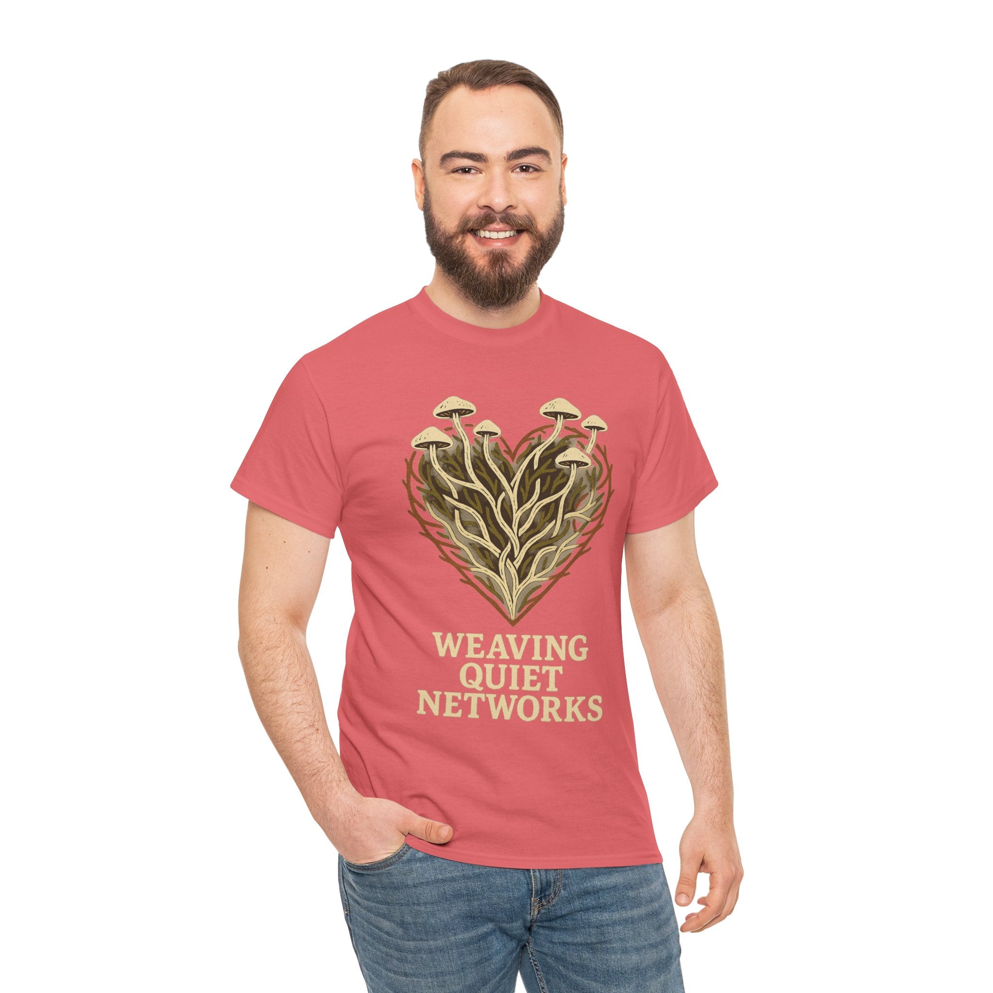 Leaf Heart Graphic Tee — Botanical Nature Lover T-Shirt - Trending Now - September 2026