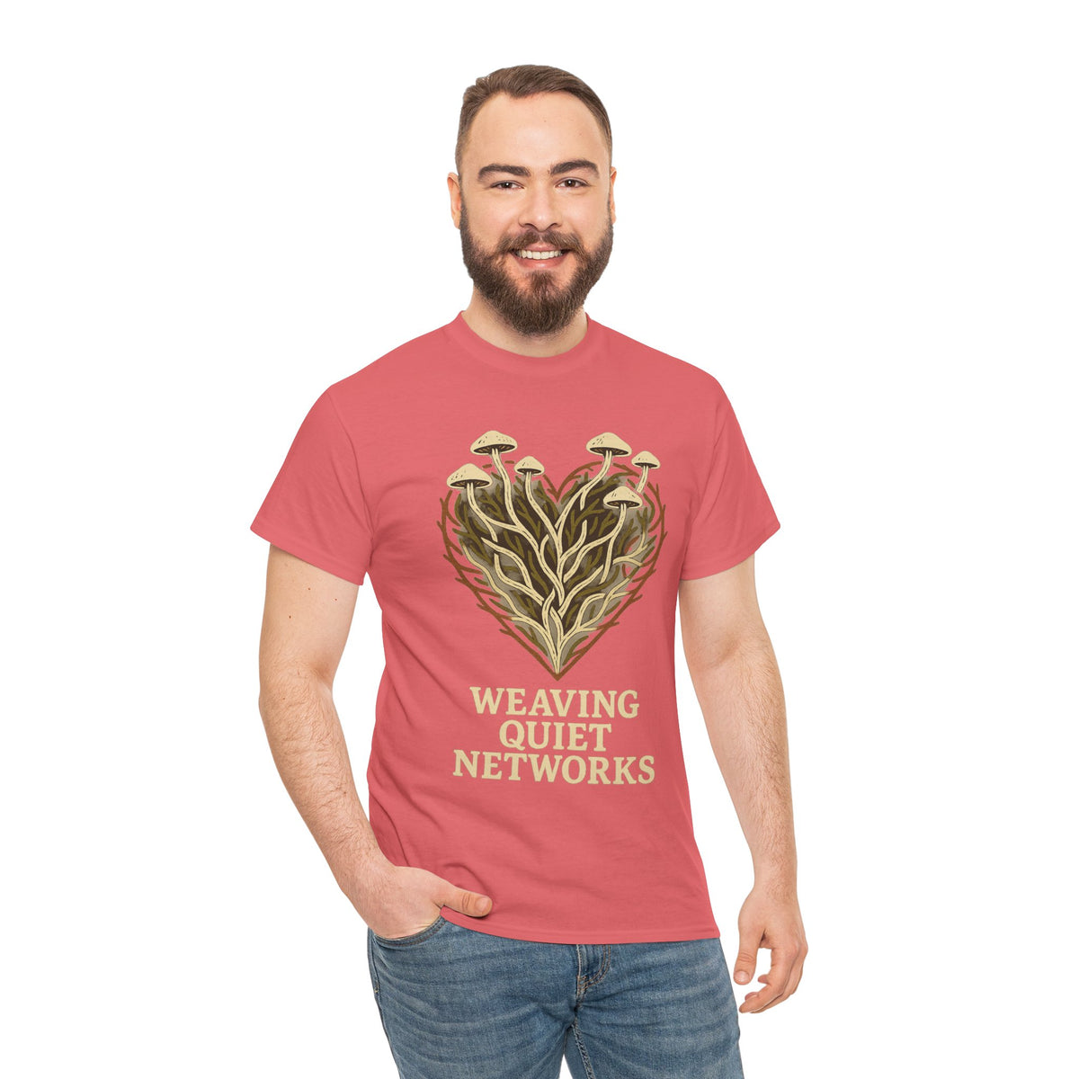 Leaf Heart Graphic Tee — Botanical Nature Lover T-Shirt - Trending Now - September 2026